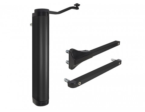 VERTICLOSE2 – Amortizor hidraulic puternic și multifuncțional pentru balamale de 90° și 180° RAL 9005