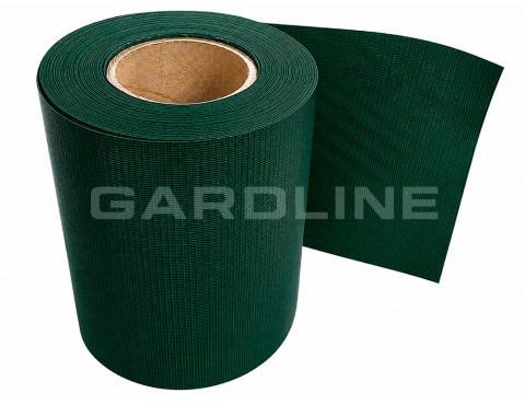 Bandă decorativă din PVC pentru gard 190 mm verde RAL 6005