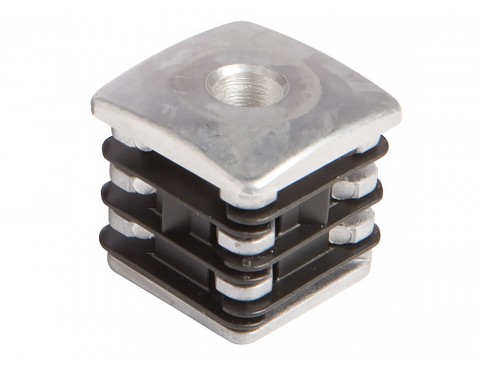Capac 40x40 ranforsat cu aluminiu pentru balamale M16
